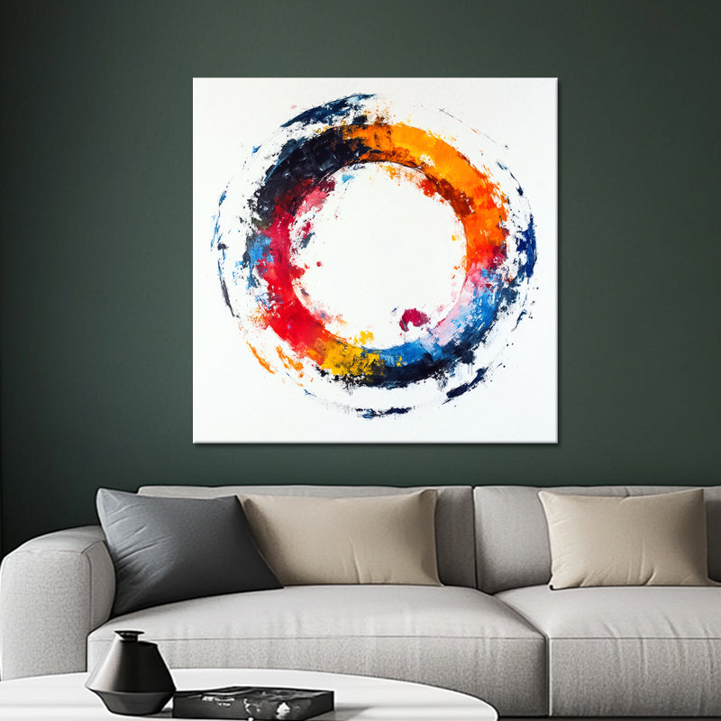 Abstract circle in circle