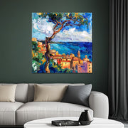 Landschap Art schilderij