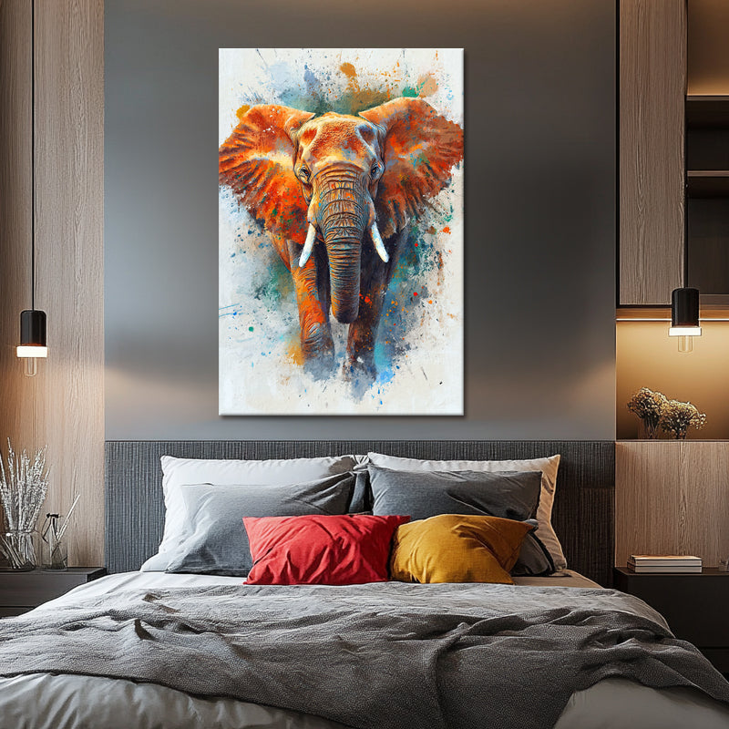 Elefant abstrakt