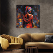 Afrikanische Frau mit Turban II