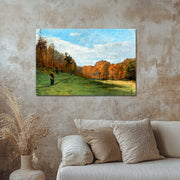 Holzsammler im Wald von Fontainebleau - Monet