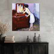 Frau vor einem Spiegel - Kees van Dongen