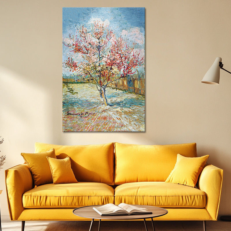 De roze perzikboom - Van Gogh