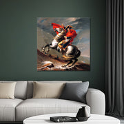 Napoleon beim Überschreiten der Alpen – Jacques-Louis David