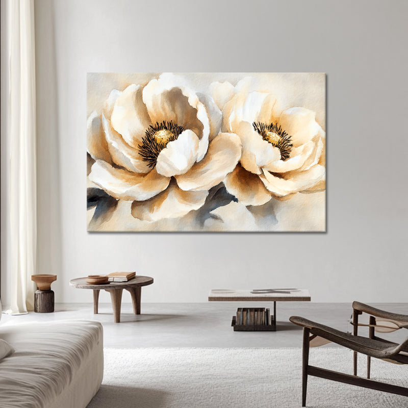 Goldene Mohnblumen Gemälde II