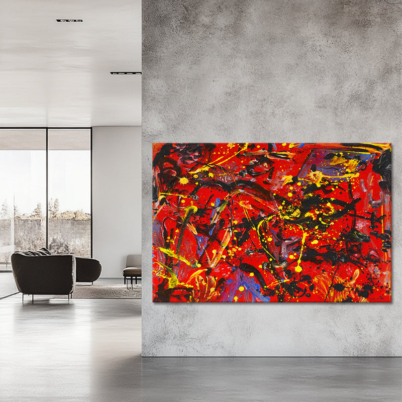 Abstract #9 - Jackson Pollock