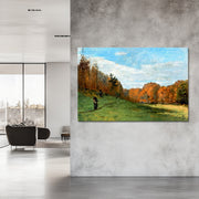 Holzsammler im Wald von Fontainebleau - Monet