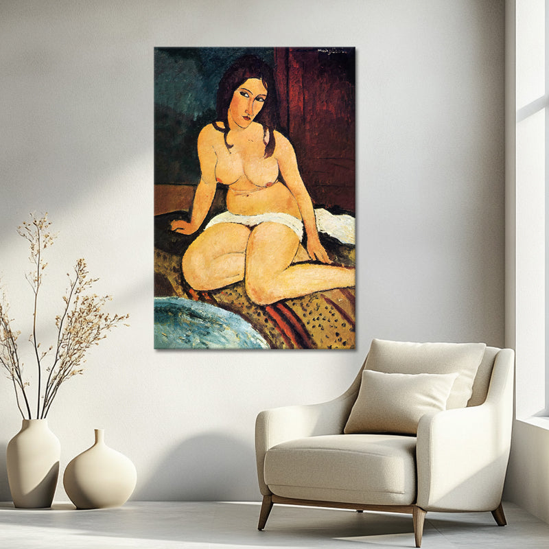 Sitzender Akt – Amedeo Modigliani