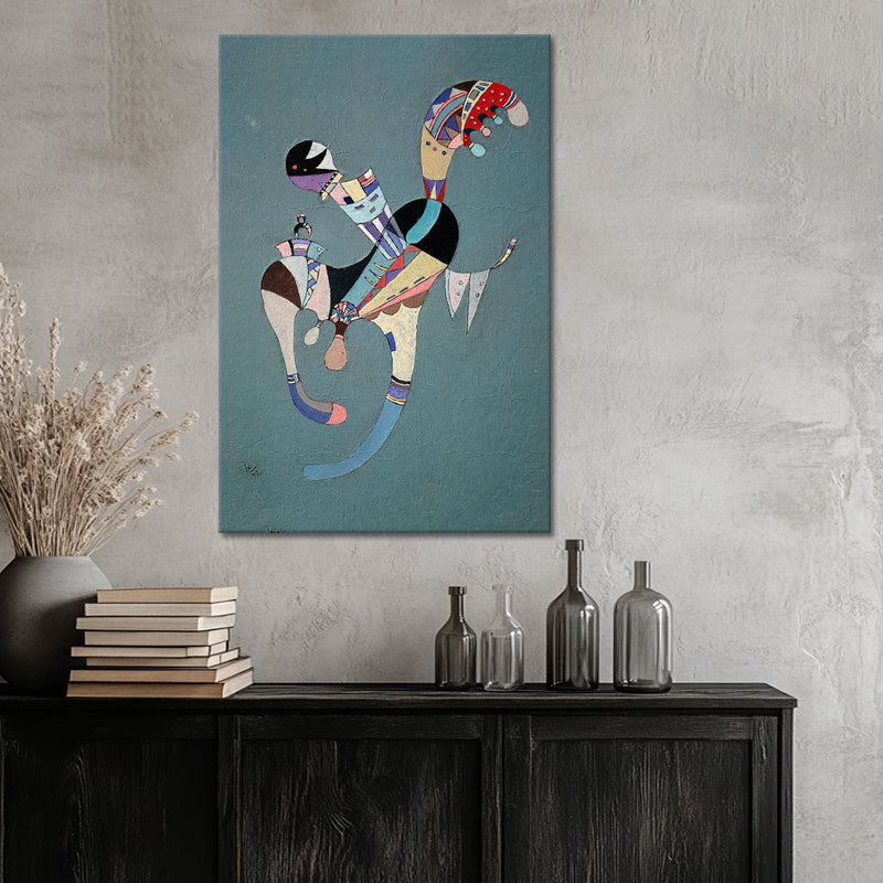Eine schwebende Figur – Kandinsky