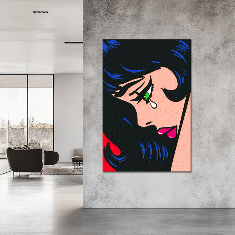 Weinende Frau - Roy Lichtenstein