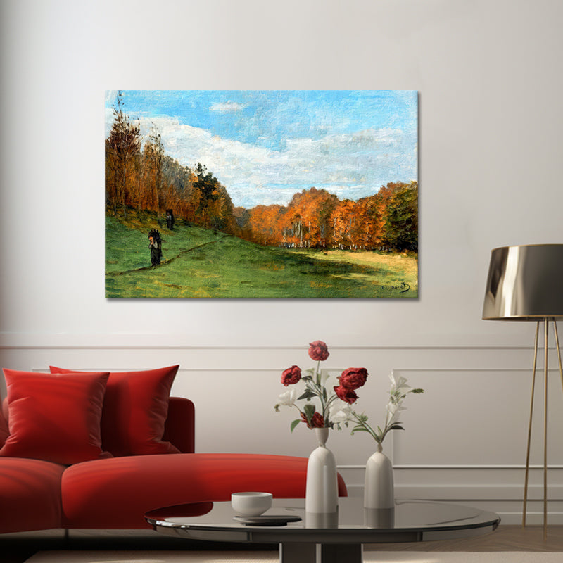 Holzsammler im Wald von Fontainebleau - Monet