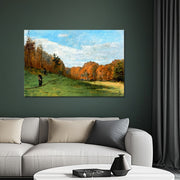 Holzsammler im Wald von Fontainebleau - Monet