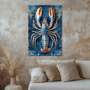 Hummer im Delfter-Blau-Stil IV