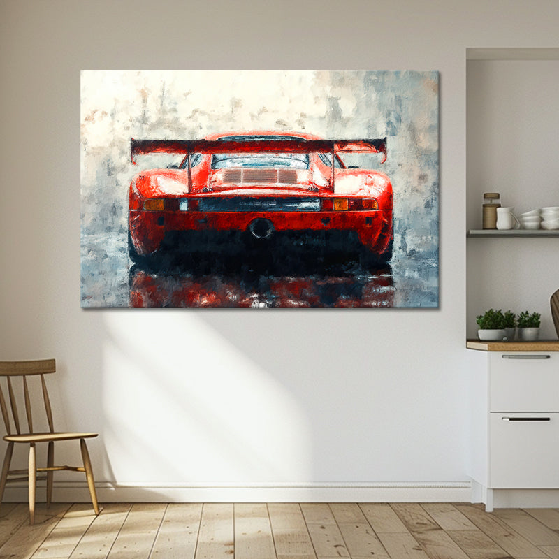 Roter Porsche 956