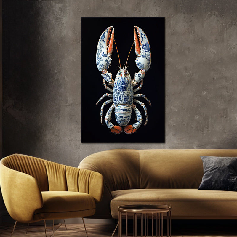 Hummer in Delfter Blau II