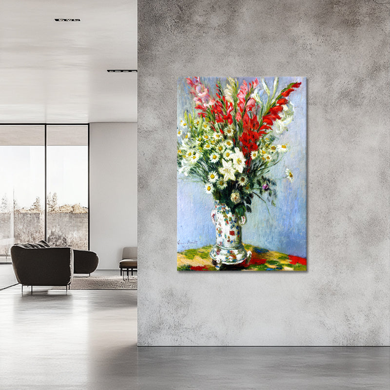 Bouquet of Gadiolas - Monet