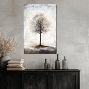 Een boom schilderij