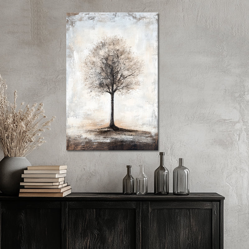 Een boom schilderij