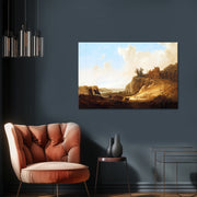 Bergachtig landschap met kasteelruïne - Aelbert Cuyp