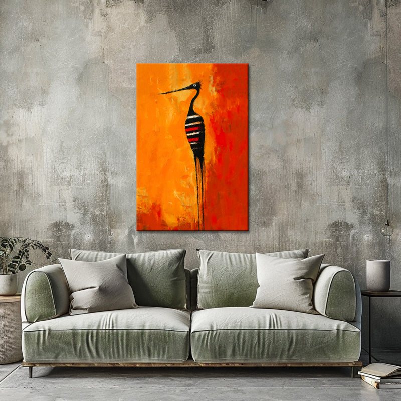 Storch figurative Kunst