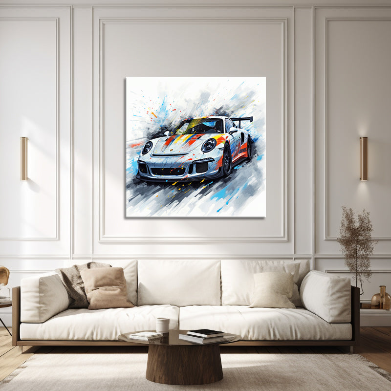 Porsche 911 Schilderij