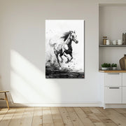 Laufendes Pferd
