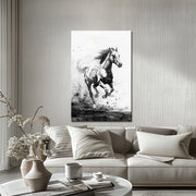 Laufendes Pferd
