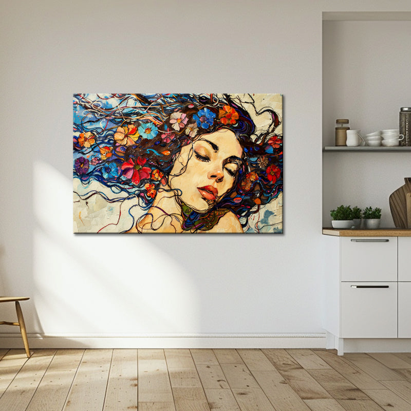 Vrouw met krullen II
