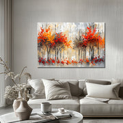 Bomen modern schilderij