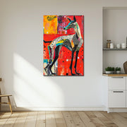 Hund Kubismus Kunst