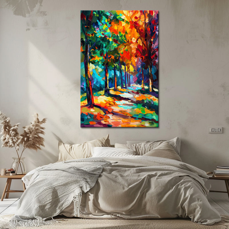 Farbiger Wald Art III