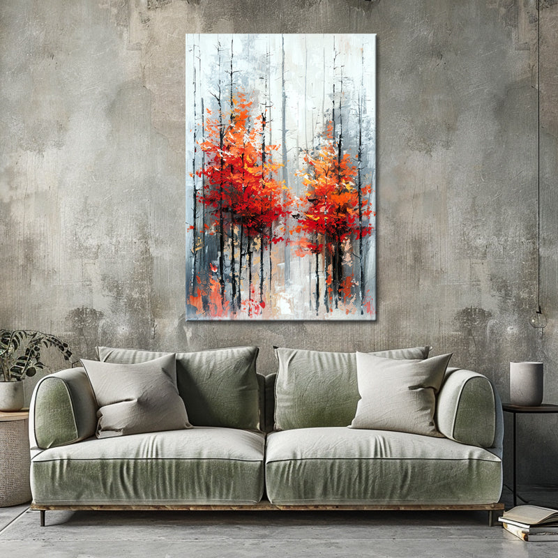 Bunt wald kunst