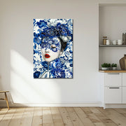 Vrouwen in delfts blauw