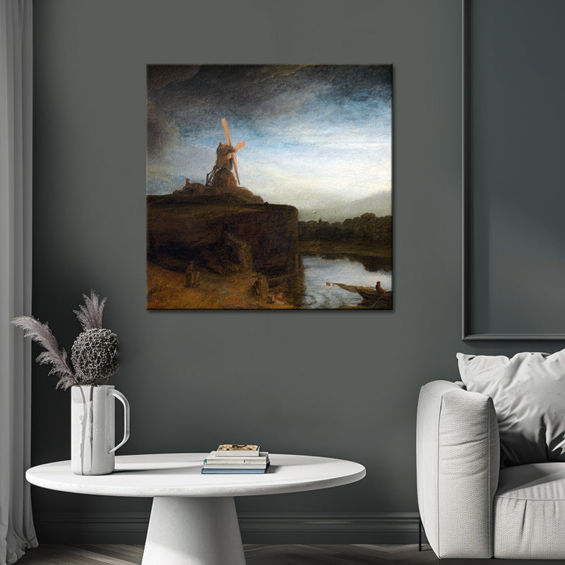 De Molen - Rembrandt van Rijn