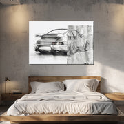 Schilderij Porsche 911