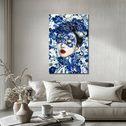 Vrouwen in delfts blauw