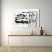Schilderij Porsche 911