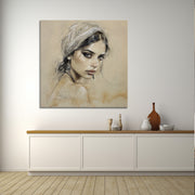 Frau in Sepia II