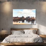 Ansicht von Delft von Vermeer