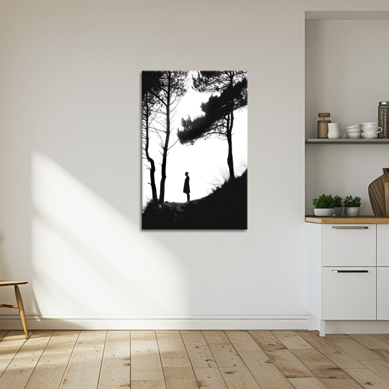 Tussen bomen
