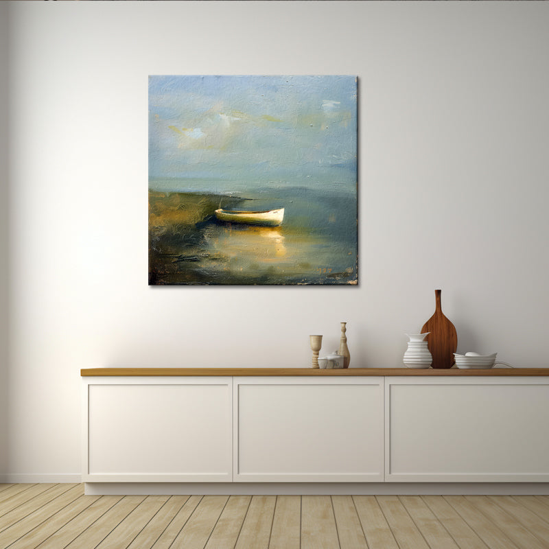 Boot schilderij stilleven