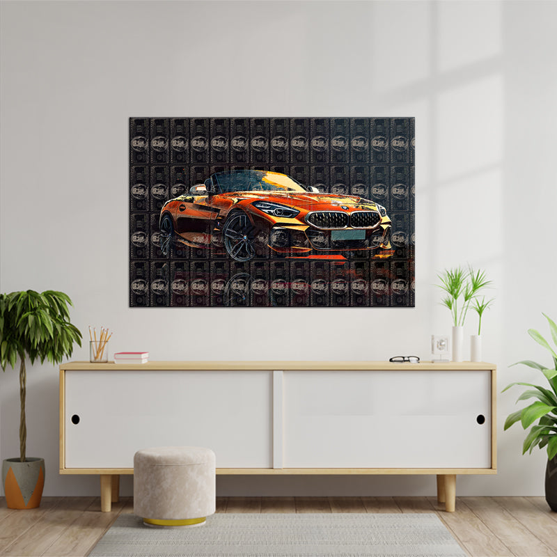 BMW schilderij
