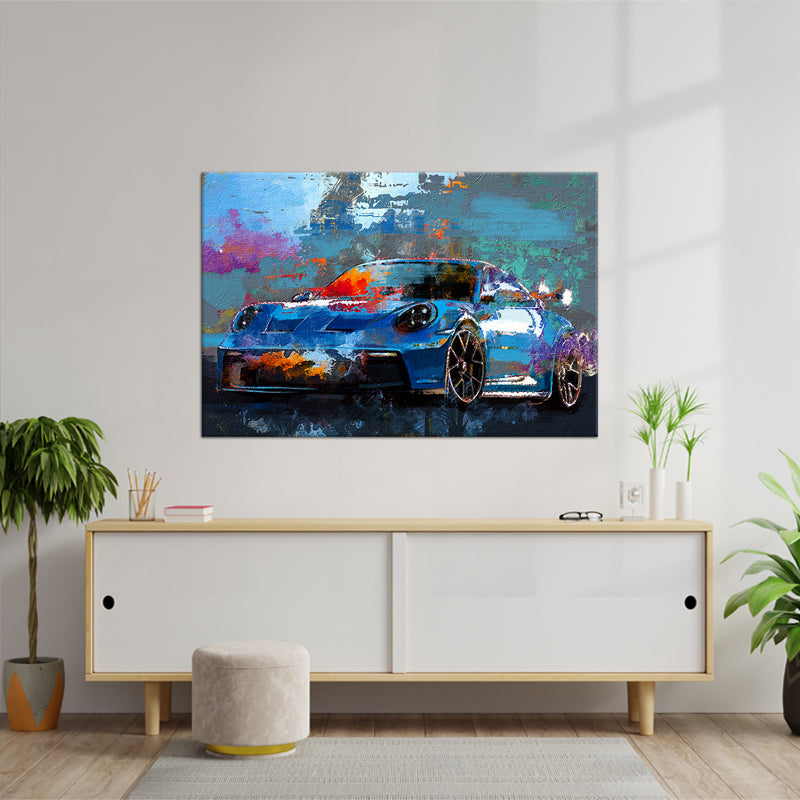 Porsche schilderij