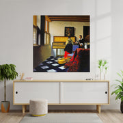 De muziekles - Johannes Vermeer