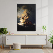Christus in de storm op het meer van Galilea