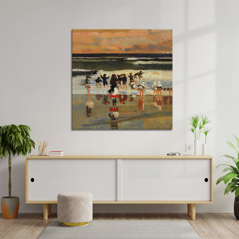 De Scène van het strand