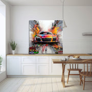 Audi R8 schilderij