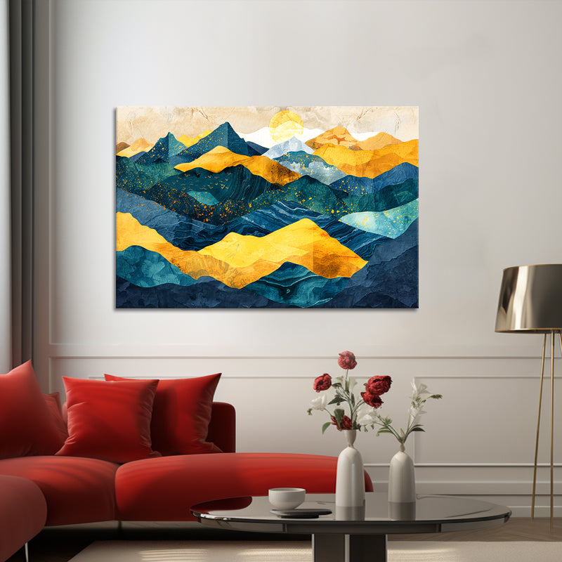 Abstrakte Landschaft