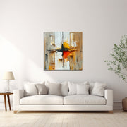 Schilderij met abstract