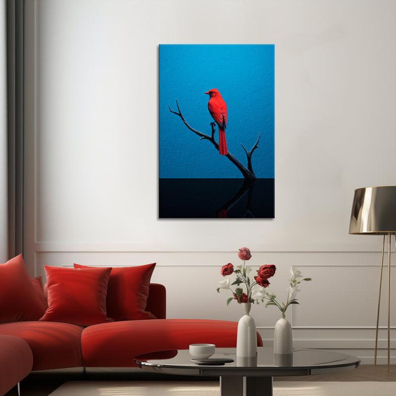 Vogel auf Ast